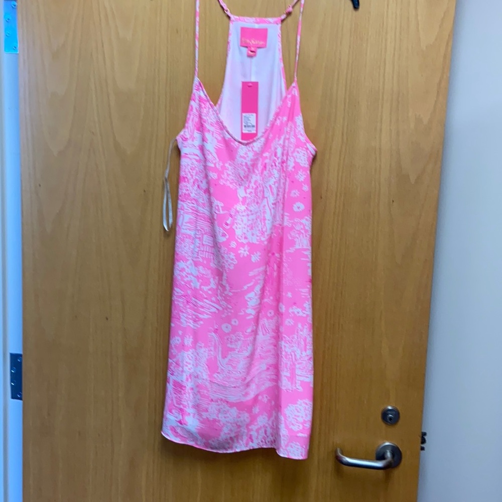 Lilly Pulitzer Dusk Silk Dress XL